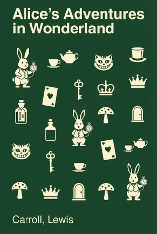 Alice's Adventures in Wonderland book cover in LitaBook